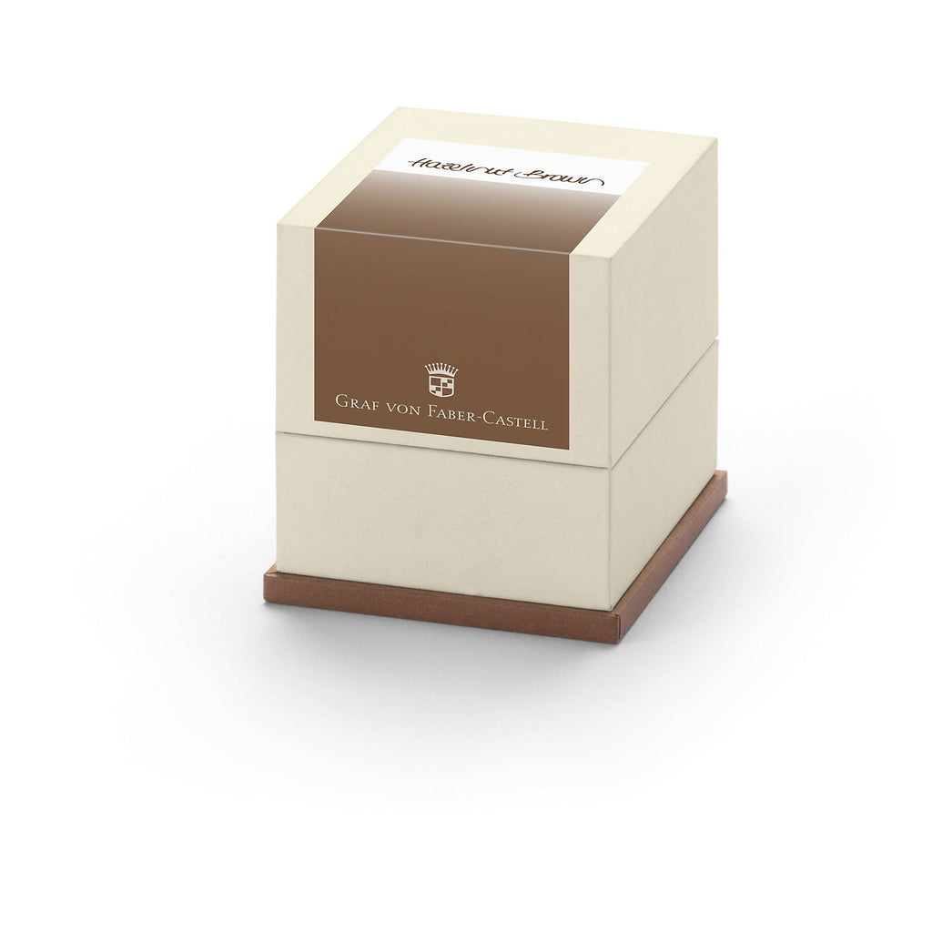 Case of 20 ink cartridges. Hazelnut Brown. Graf Von Faber-Castell