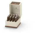 Case of 20 ink cartridges. Hazelnut Brown. Graf Von Faber-Castell