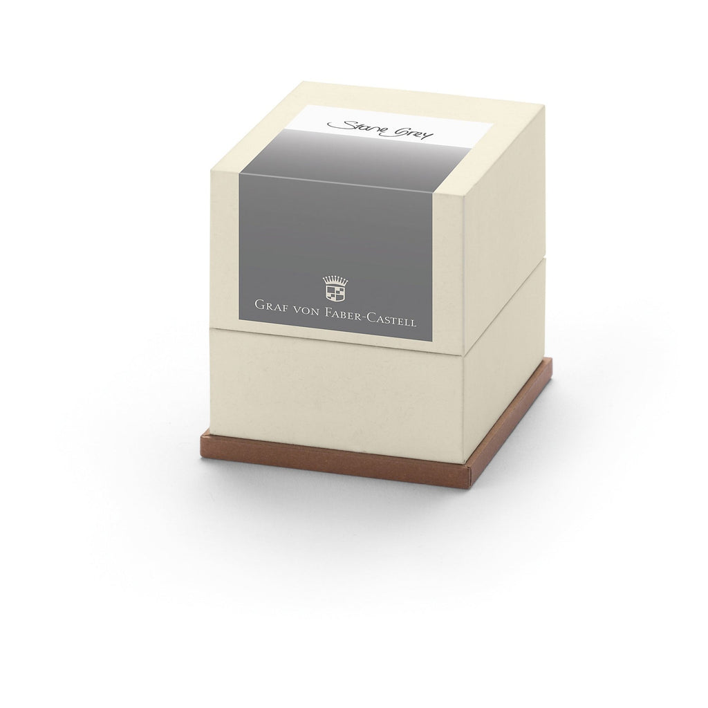 Box of 20 ink cartridges. Stone Grey. Graf Von Faber-Castell