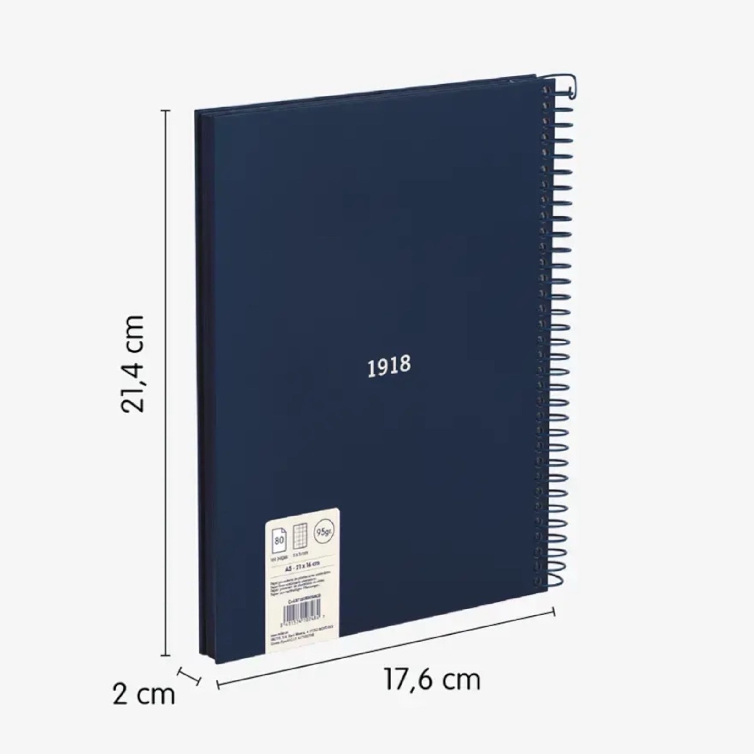 Cuadernos 430 since 1918. Espiral. A5. Milan