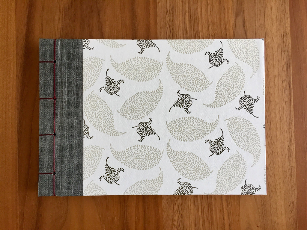 Palm Leaf Notebook. Black Sheep Handmade