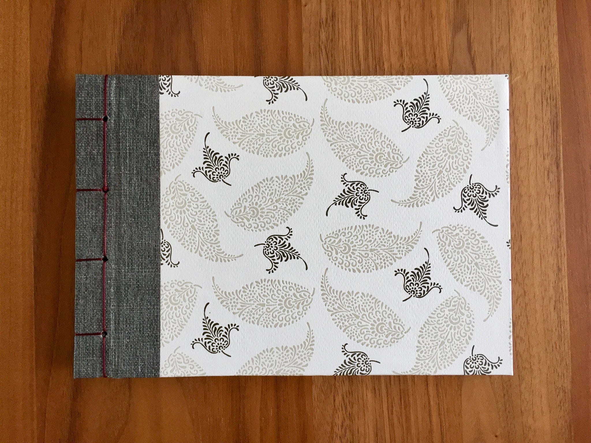 Palm Leaf Notebook. Black Sheep Handmade