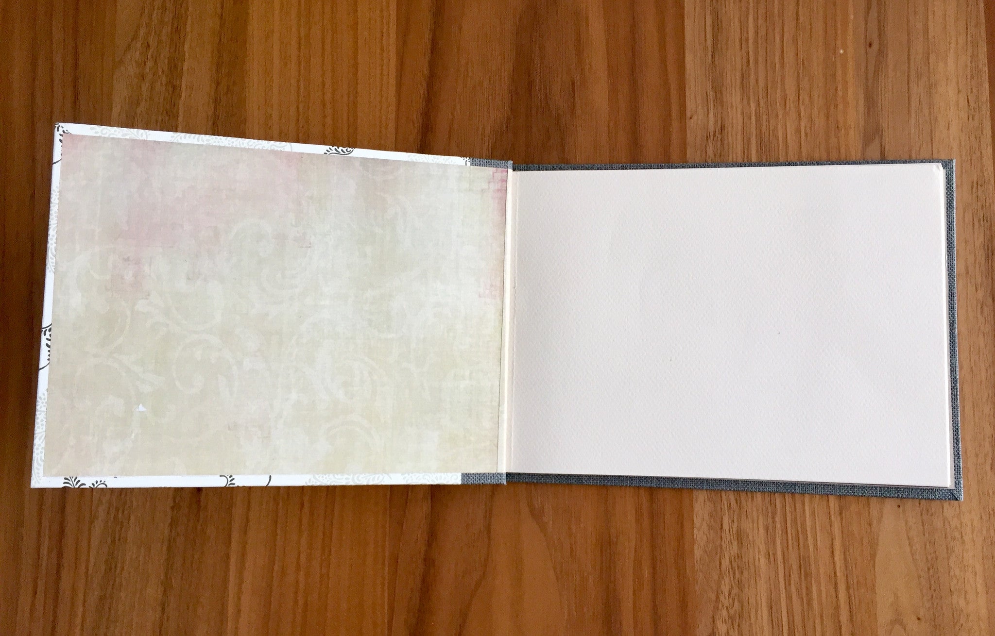 Palm Leaf Notebook. Black Sheep Handmade