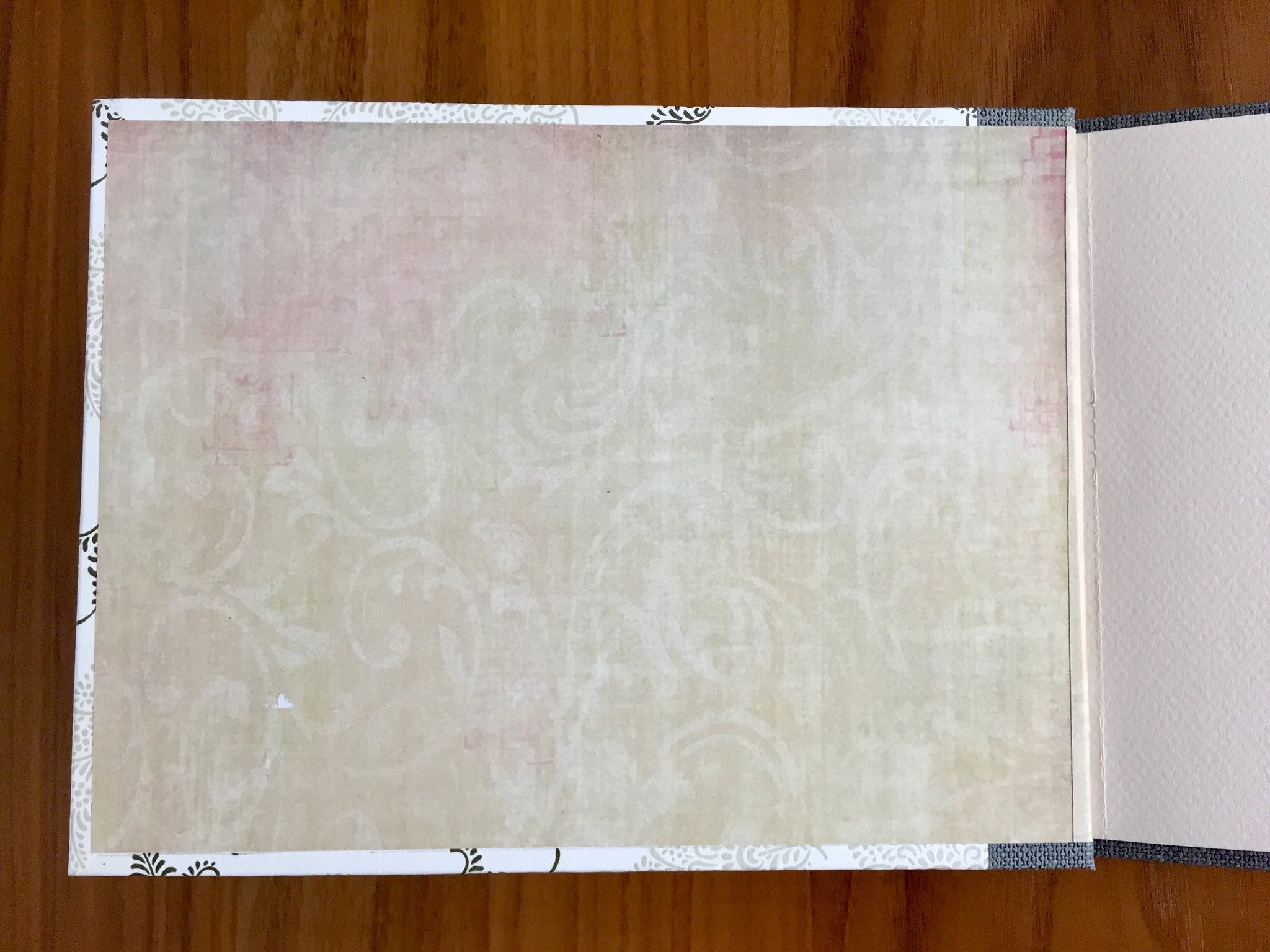 Palm Leaf Notebook. Black Sheep Handmade