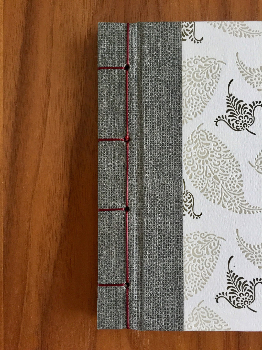 Palm Leaf Notebook. Black Sheep Handmade