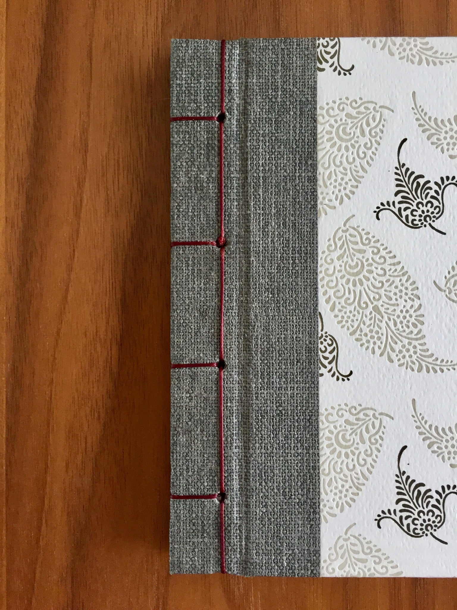 Palm Leaf Notebook. Black Sheep Handmade