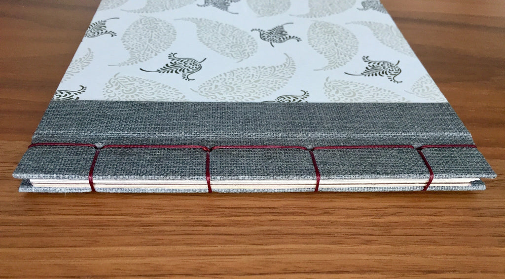 Palm Leaf Notebook. Black Sheep Handmade