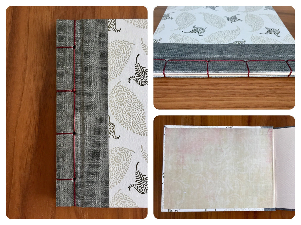 Palm Leaf Notebook. Black Sheep Handmade